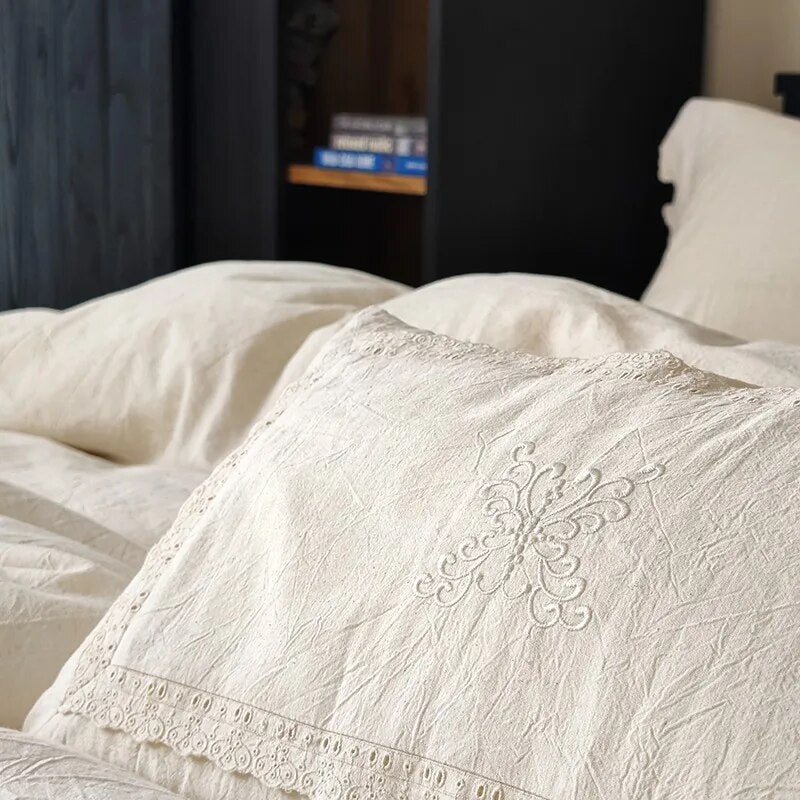 THL1011 Natural Vintage Bedding Set Collection