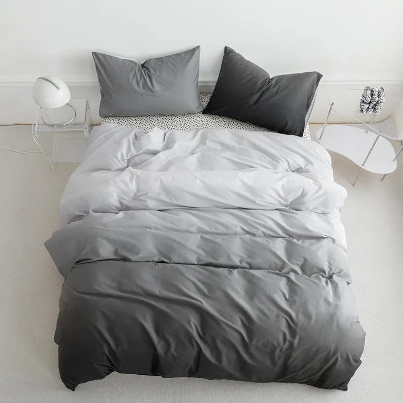 Gradient Colorful Bedding Set Collection