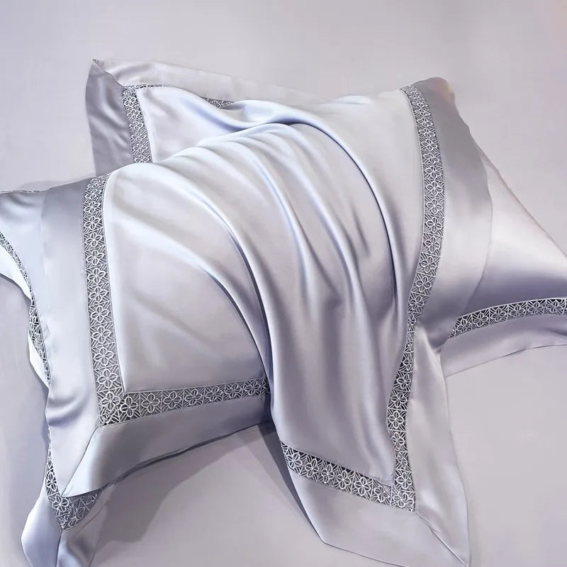 THL1076 Eucalyptus Lyocell Reversible Soft Touch Bedding (B)