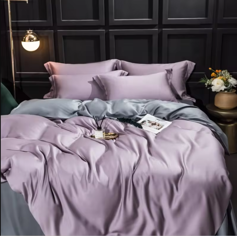THL1048 Fresh & Simple Style Bedding Set Crisp and Elegant Bed Sheet Set for Modern Comfort (G)