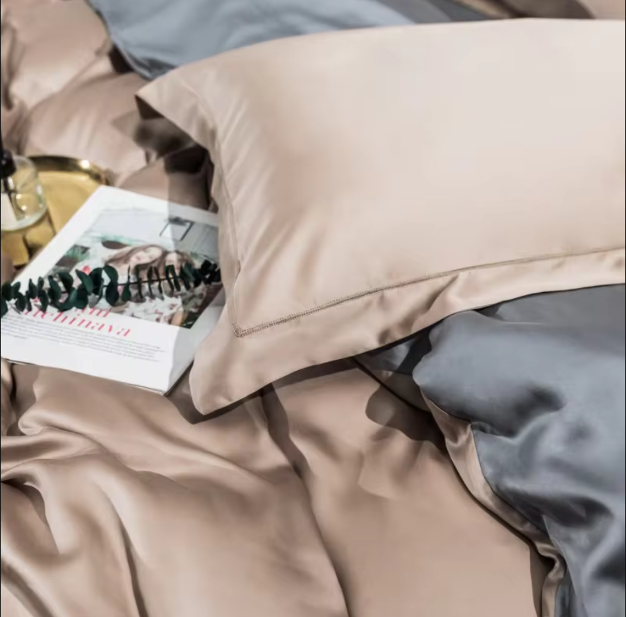 THL1048 Fresh & Simple Style Bedding Set Crisp and Elegant Bed Sheet Set for Modern Comfort (H)