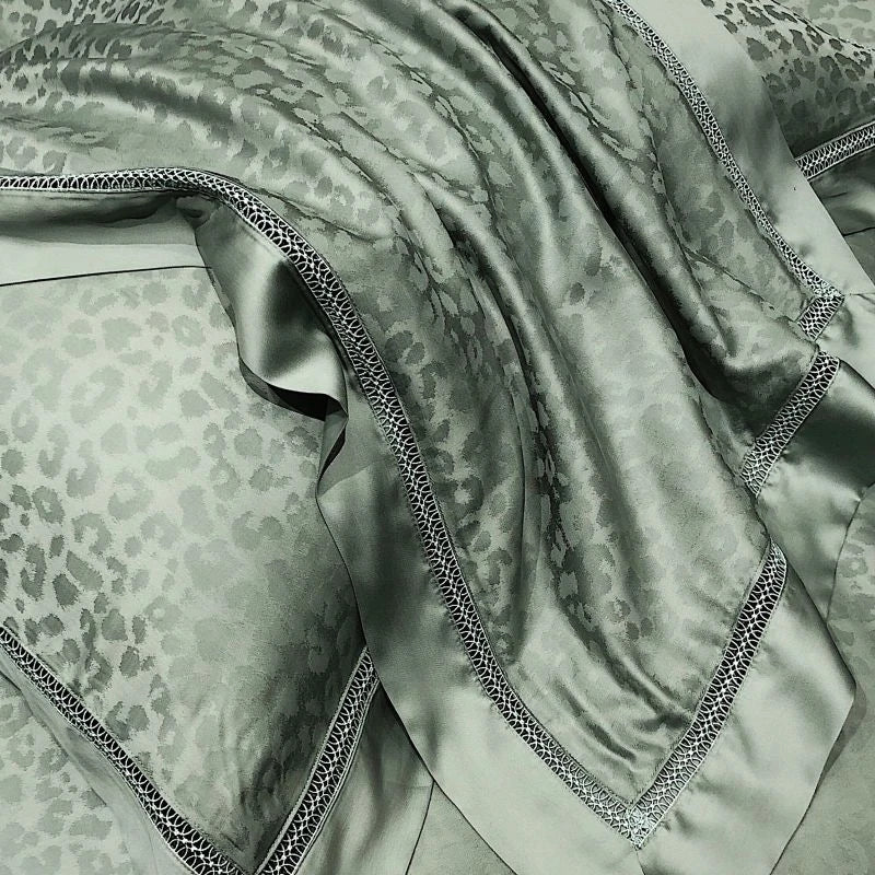 Lyocell Eucalyptus Cotton Fiber Jacquard Bedding Set
