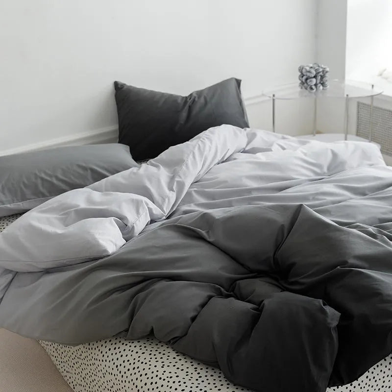 Gradient Colorful Bedding Set Collection