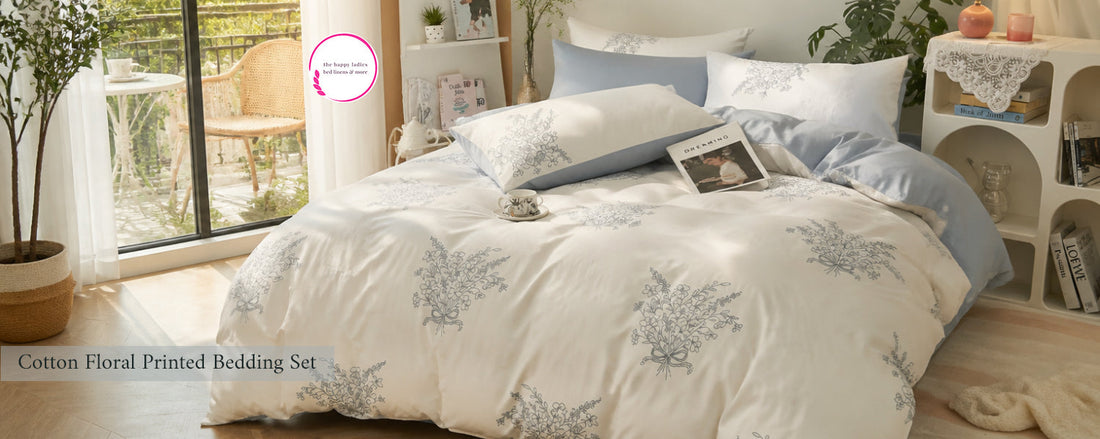 Why Cotton Floral Bedding Is the Secret to a Dreamy, Stylish Bedroom