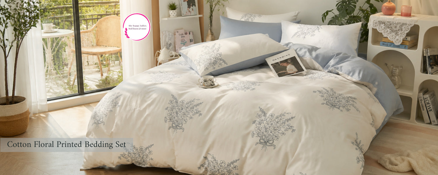 Why Cotton Floral Bedding Is the Secret to a Dreamy, Stylish Bedroom