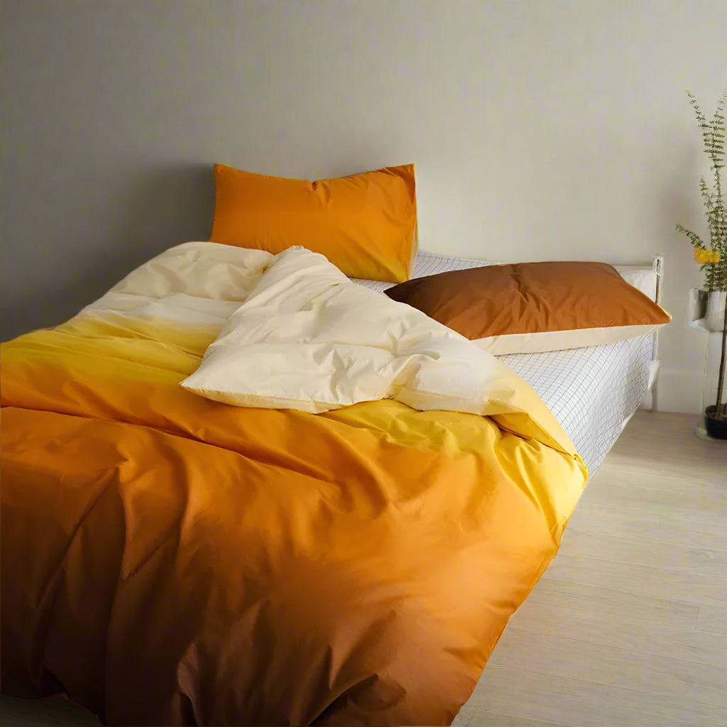 Gradient Colorful Bedding Set Collection
