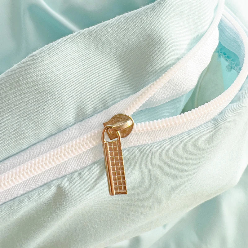 Floral Embroidered Soft Bedding Set with Duvet Cover The Happy Ladies