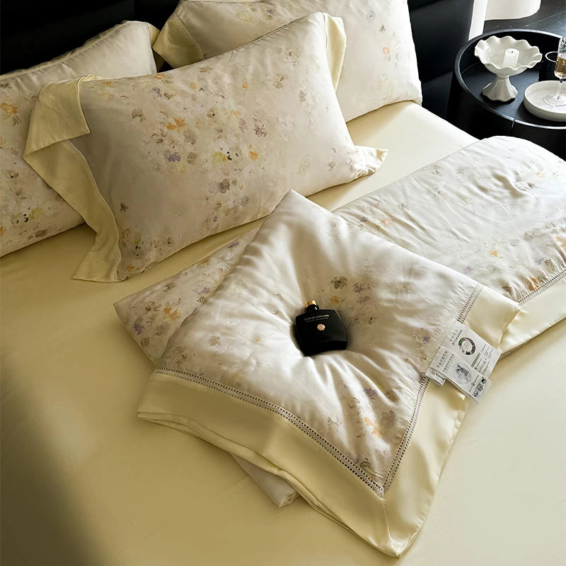 THL1170 Eucalyptus Lyocell & Silky Cotton, Soft to Touch Summer Bedspread (A)