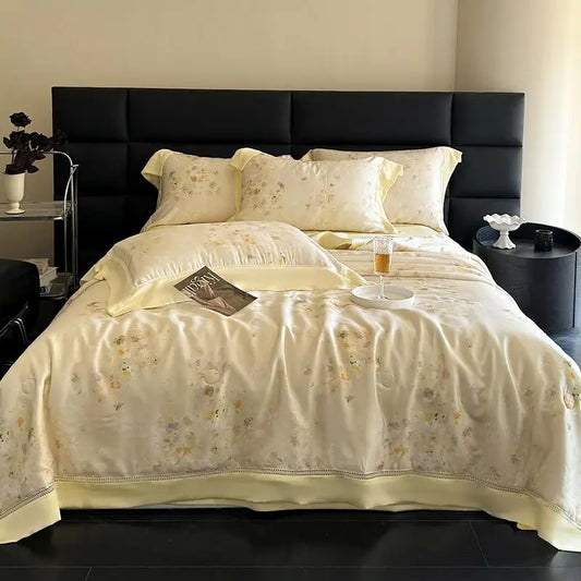 THL1170 Eucalyptus Lyocell & Silky Cotton, Soft to Touch Summer Bedspread (A)