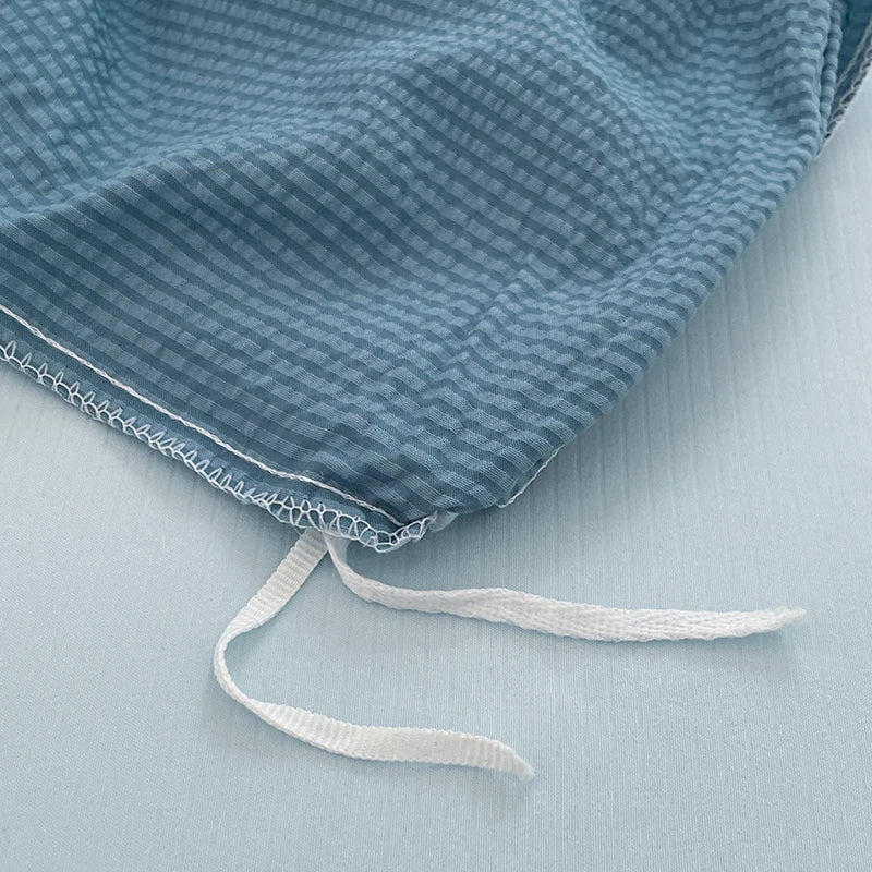Housse de couette confortable et légère en microfibre brossée ultra douce THL1036