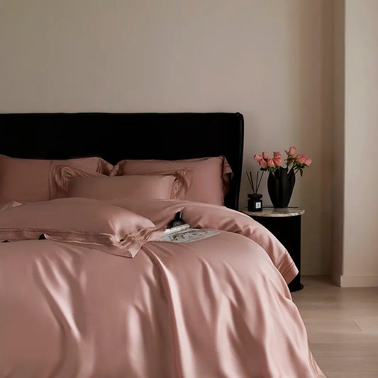 THL1046 Luxurious Dusty Eucalyptus Lyocell Bed Sheets Silky Soft & Cooling for a Perfect Night's Sleep (B)