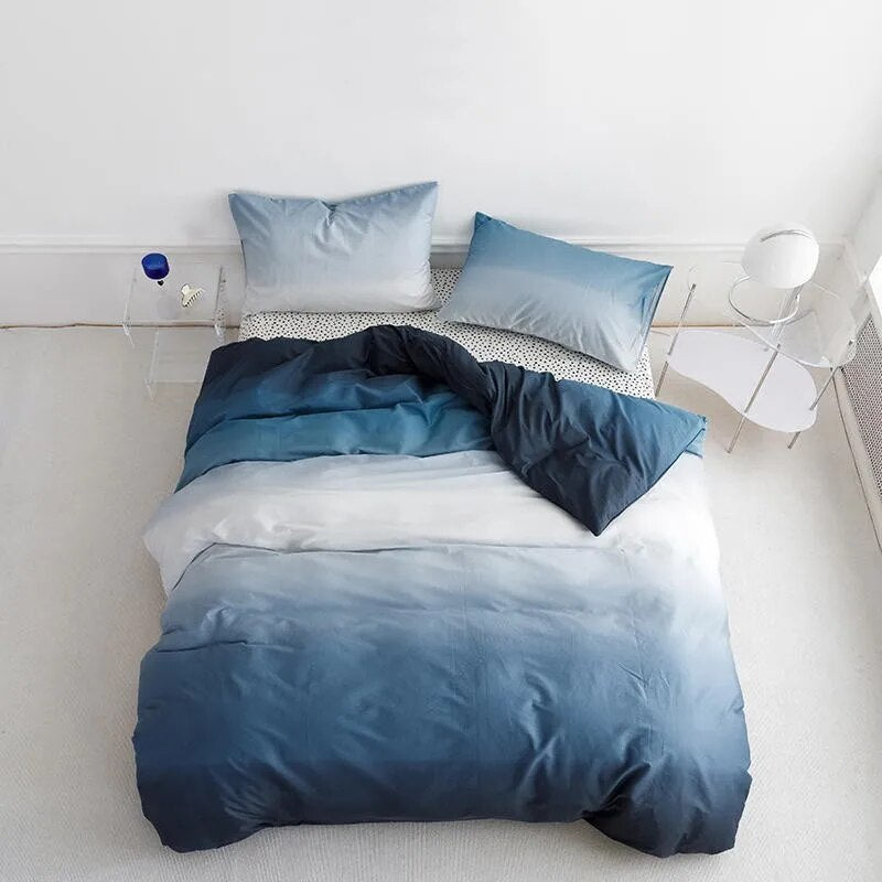 Gradient Colorful Bedding Set Collection