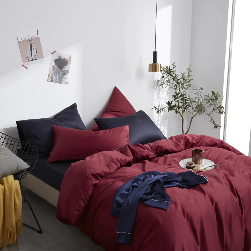 Silky Soft Pure Egyptian Cotton Bedding Set