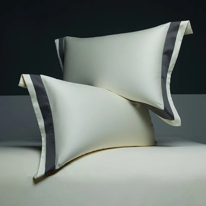 luxury bedding Egyptian Cotton 4PCS Bedding Set - Cream