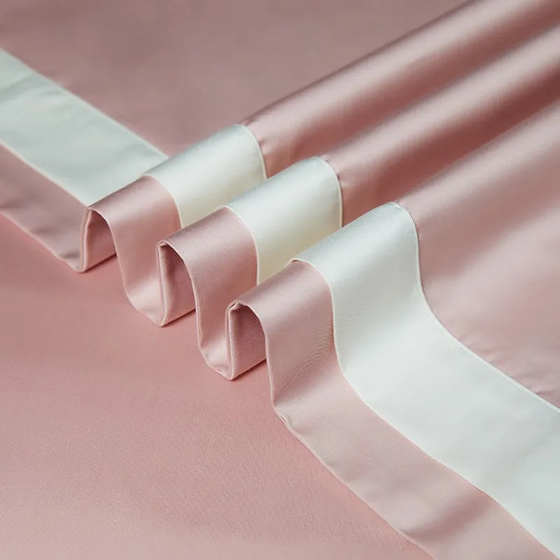 premium bed sheets Egyptian Cotton 4PCS Bedding Set - Pink