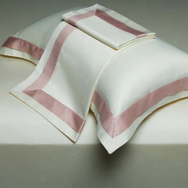 premium bed sheets Egyptian Cotton 4PCS Bedding Set - White